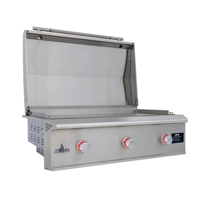 Blaze LTE PRO 40" Built-in Propane Gas Griddle with Digital Temperature Screen & Lift-Assist Lid (BLZ-GRIDDLE40-LP)