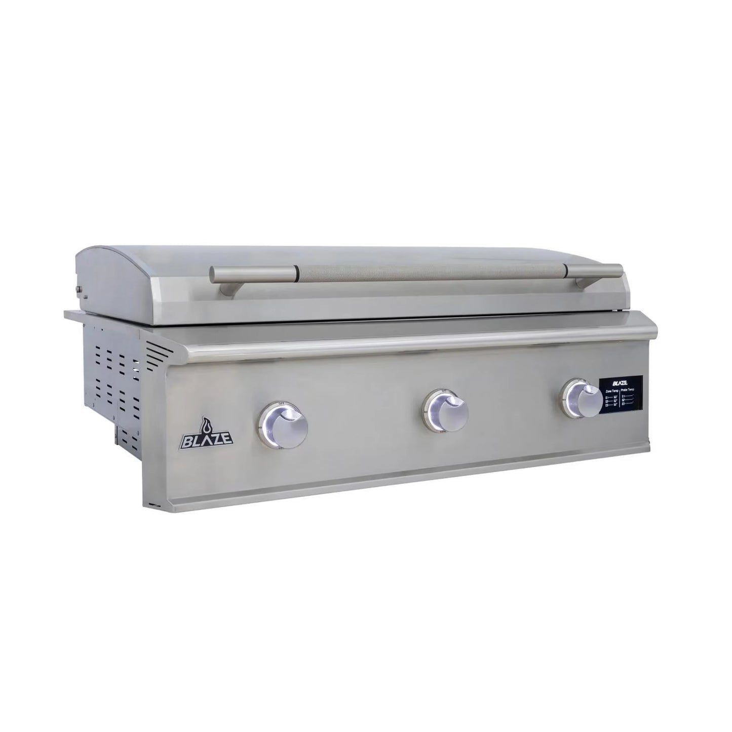 Blaze LTE PRO 40" Built-in Propane Gas Griddle with Digital Temperature Screen & Lift-Assist Lid (BLZ-GRIDDLE40-LP)