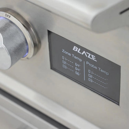 Blaze LTE PRO 40" Built-in Propane Gas Griddle with Digital Temperature Screen & Lift-Assist Lid (BLZ-GRIDDLE40-LP)