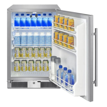 Blaze 20-Inch 4.3 Cu. Ft. Outdoor Rated Refrigerator with Lock (BLZ-SSRF20-4.3)