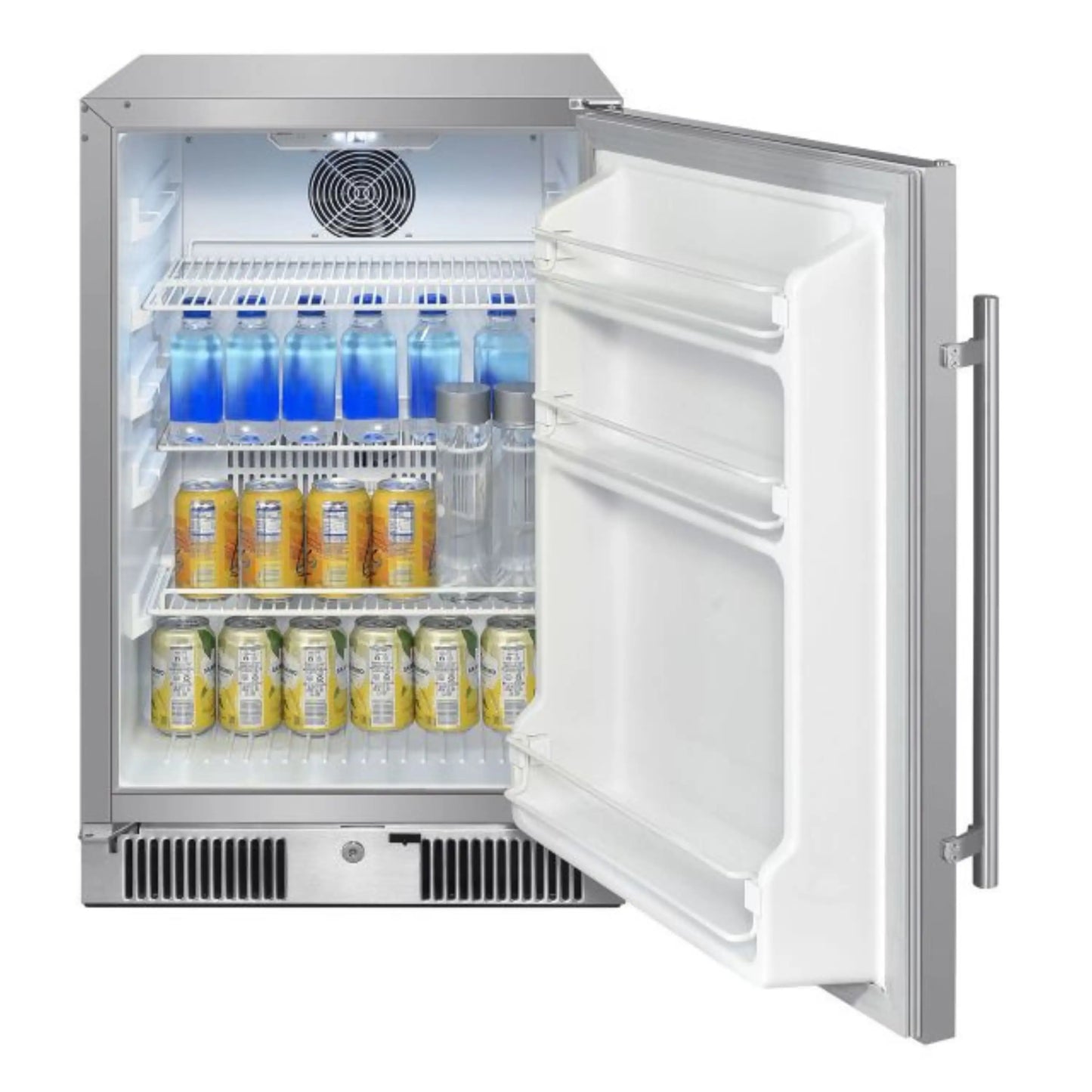 Blaze 20-Inch 4.3 Cu. Ft. Outdoor Rated Refrigerator with Lock (BLZ-SSRF20-4.3)