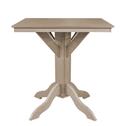 Bar Height 42″ Square Table