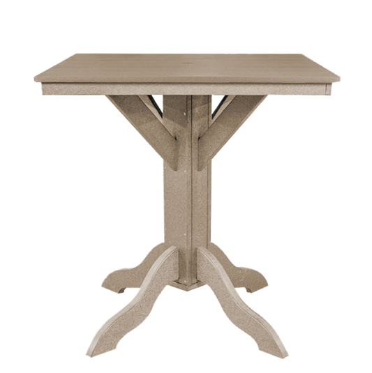 Bar Height 42″ Square Table