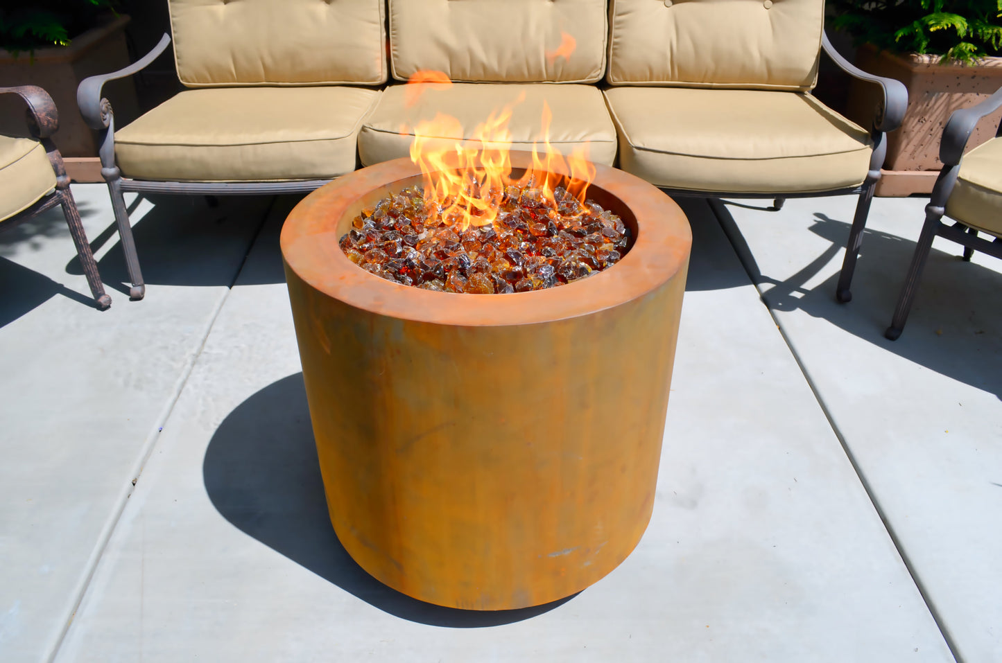 Beverly Fire Pit by The Outdoor Plus - Free Cover Included