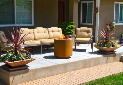 Beverly Fire Pit by The Outdoor Plus - Free Cover Included