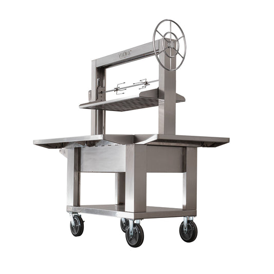 Brasa II - Videl BBQ - Santa Maria Style Grill - Stainless Steel Finish