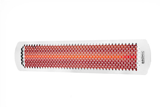 Bromic Heating Tungsten Smart-Heat 44" 4000 Watt 220-240V White Electric Patio Heater