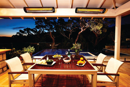 Bromic Heating Tungsten Smart-Heat 56" 6000 Watt 208V Black Electric Patio Heater