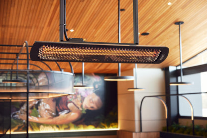 Bromic Heating Tungsten Smart-Heat 56" 6000 Watt 208V Black Electric Patio Heater