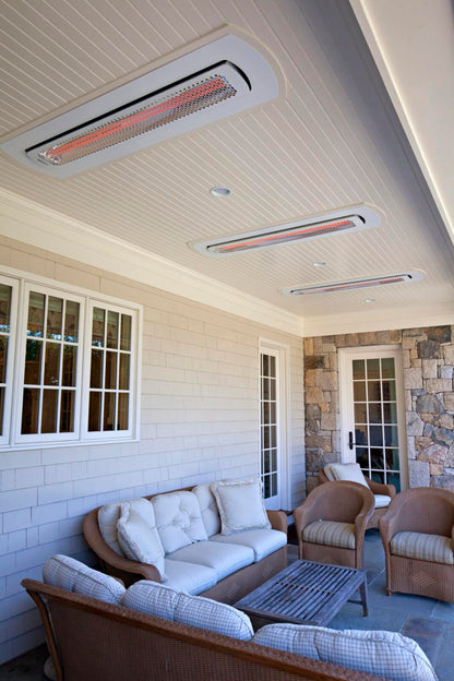 Bromic Heating White Ceiling Recess Kit for Tungsten Smart-Heat 2000W and 4000W Electric Heaters