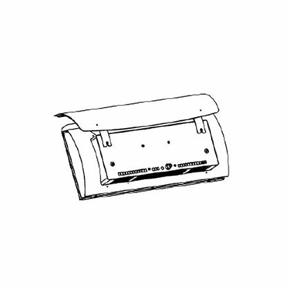 Bromic Heating Heat Deflector for Tungsten Smart-Heat Series 500 Gas Heater
