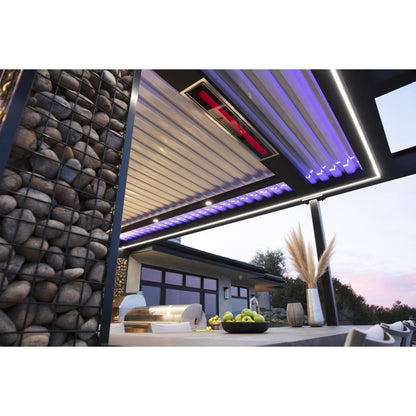 Bromic Heating Platinum Smart-Heat 50" 3400 Watt 220-240V Black Electric Patio Heater