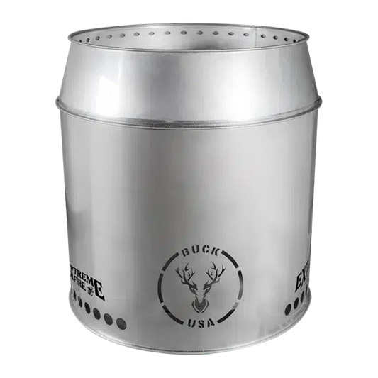 Buck Stove 16" Smoke-Less Stainless Steel Fire Pit