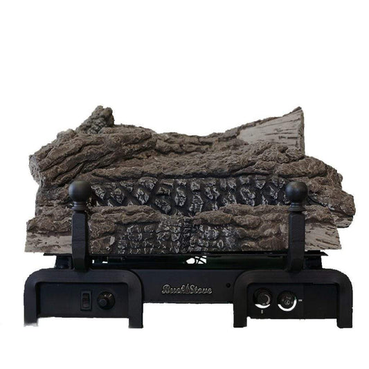 Buck Stove 18" Ceramic Series Vent-Free Remote Ready Natural Gas Log Set