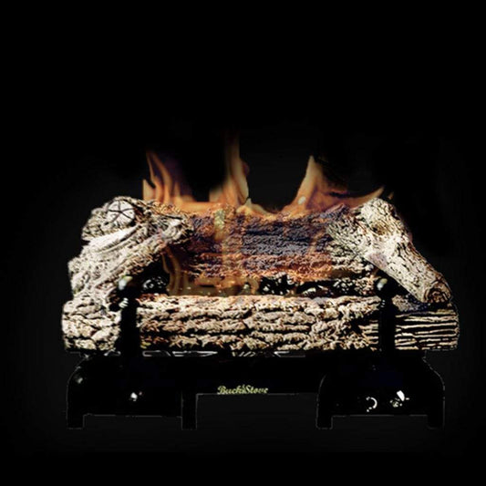 Buck Stove 24" Ceramic Series Vent-Free Remote Ready Liquid Propane Log Set