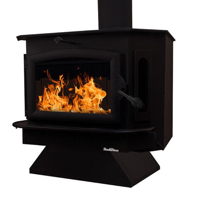 Buck Stove Bay Series Model 91 Catalytic Wood Burning Stove With Black Door Finish