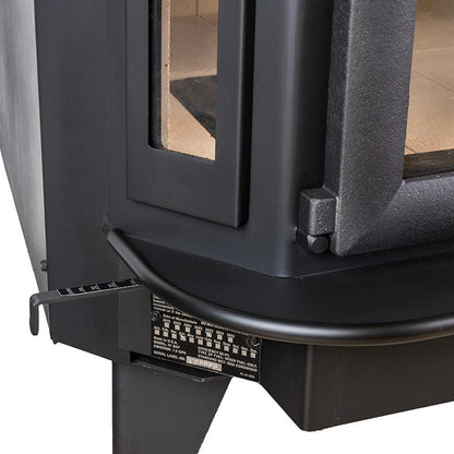 Buck Stove Bay Series Model 91 Catalytic Wood Burning Stove With Gold Door Finish