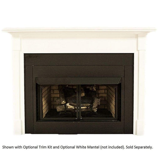 Buck Stove Builder Series Model ZCBBXL 36" Vent Free Gas Firebox With EmberVision 100 Natural Gas Oak Log