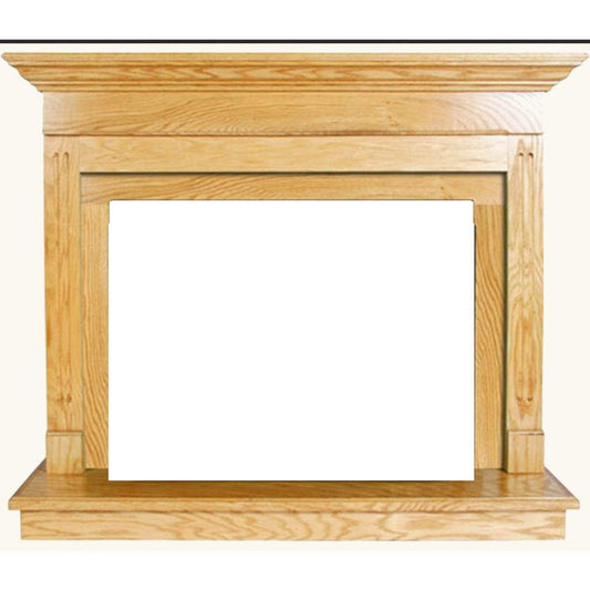 Buck Stove Contemporary Light Oak Mantel Accessory for Model 34 and Model 384 Gas Stove