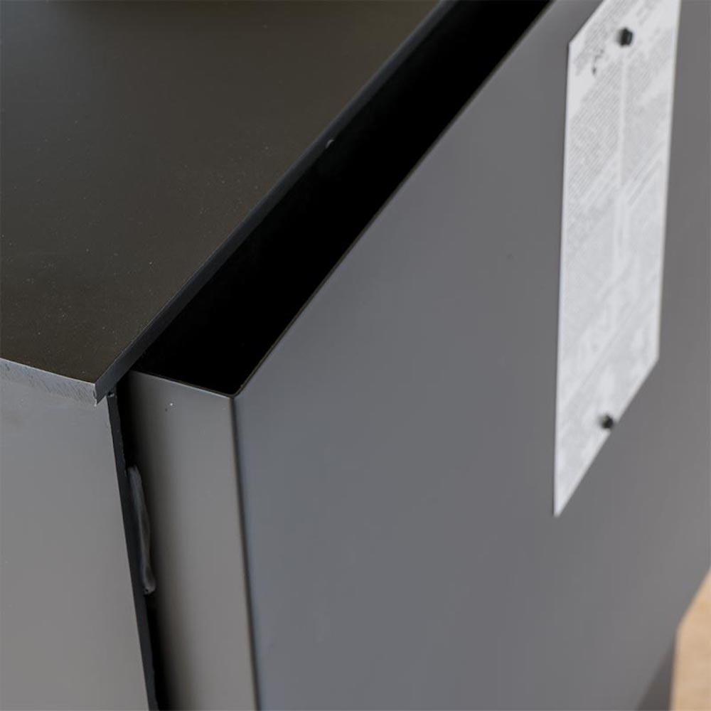 Buck Stove Model 21 Non-Catalytic and Blower Assembly Standard Wood Burning Stove With Gold Door Finish