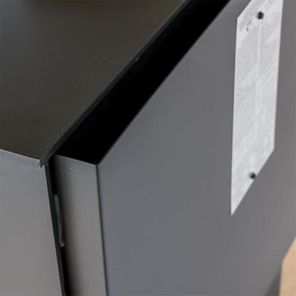 Buck Stove Model 21 Non-Catalytic and Blower Assembly Standard Wood Burning Stove With Gold Door Finish