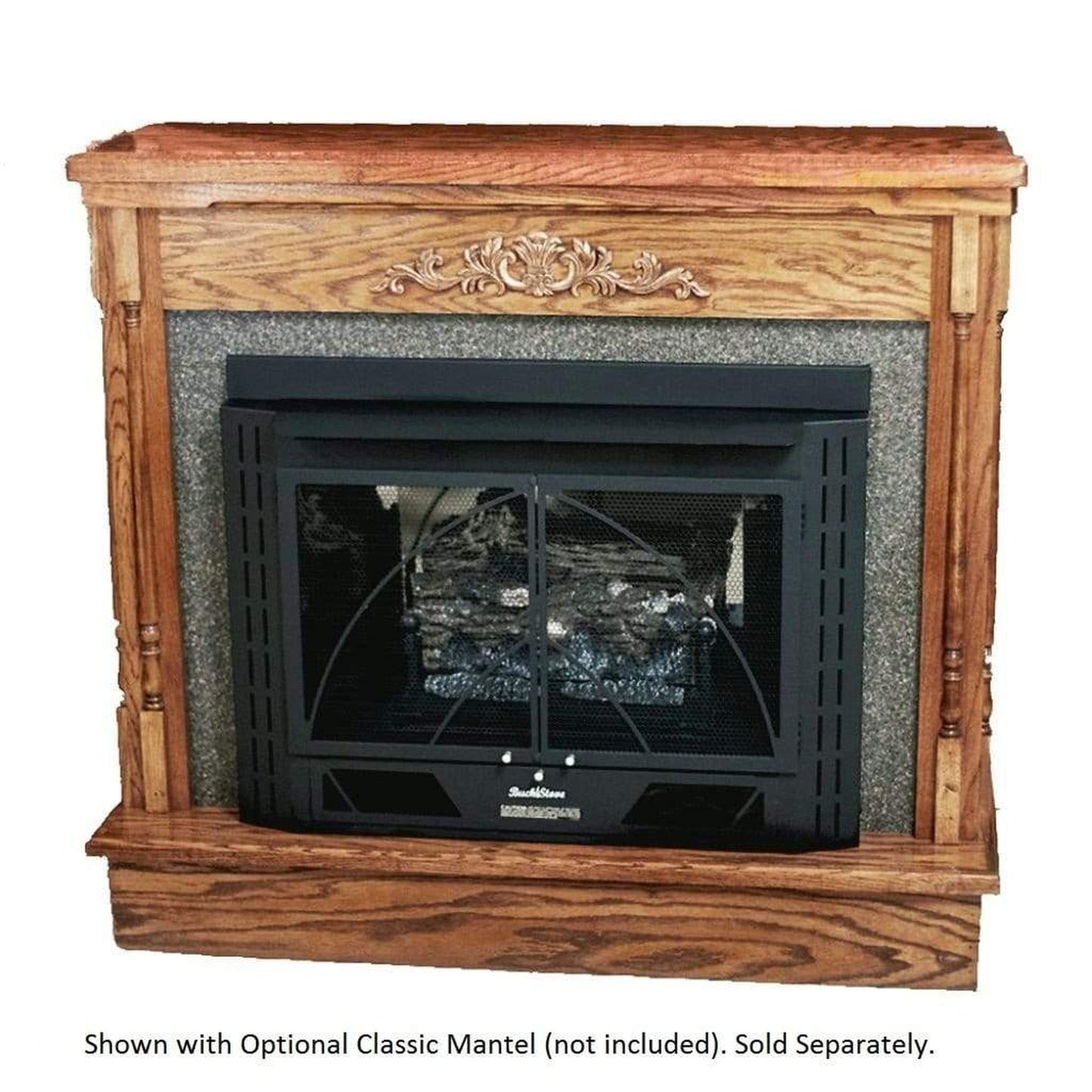 Buck Stove Model 34 Contemporary Vent Free Liquid Propane Gas Stove