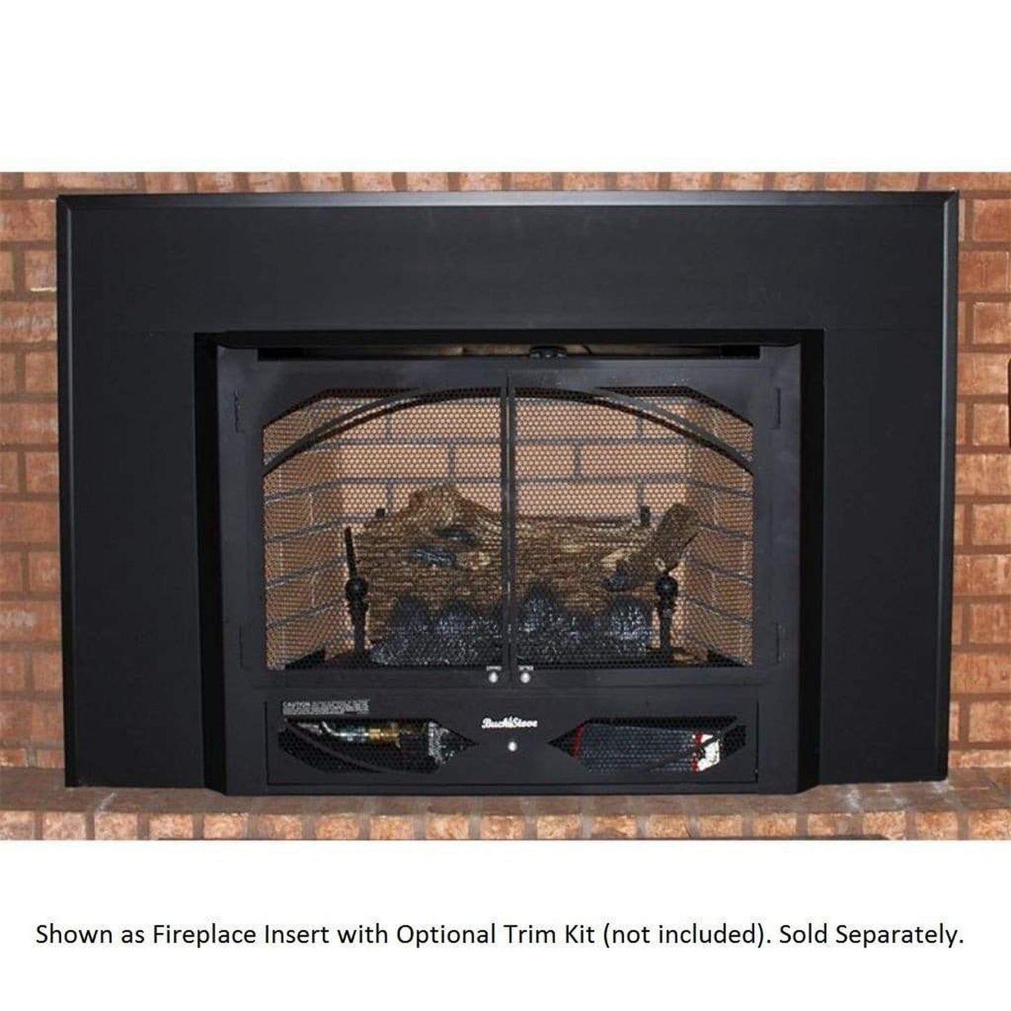 Buck Stove Model 384 32" W x 24" H Vent Free Liquid Propane Gas Stove