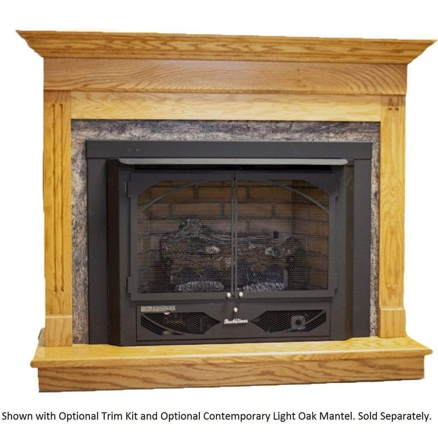 Buck Stove Model 384 32" W x 24" H Vent Free Liquid Propane Gas Stove