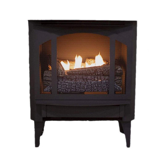Buck Stove Model T-33 Liquid Propane Gas Stove With Legs and Blower
