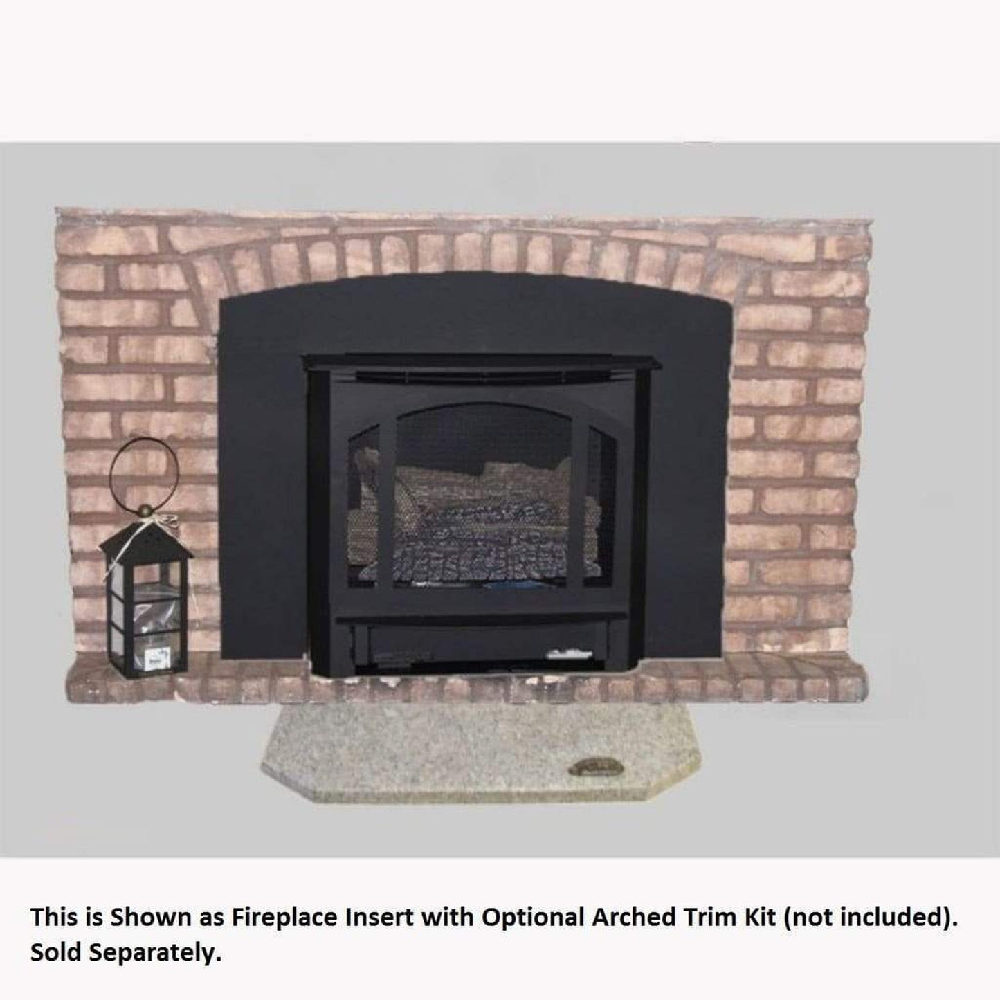 Buck Stove Model T-33 Liquid Propane Gas Stove With Legs and Blower