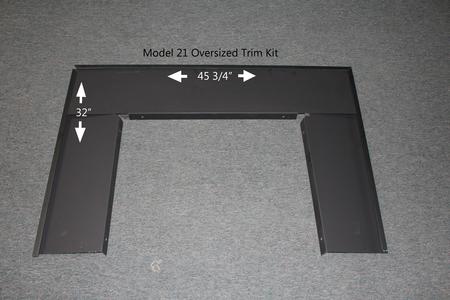 Buck Stove Oversized Trim Kit for Model 21NC Wood Stove