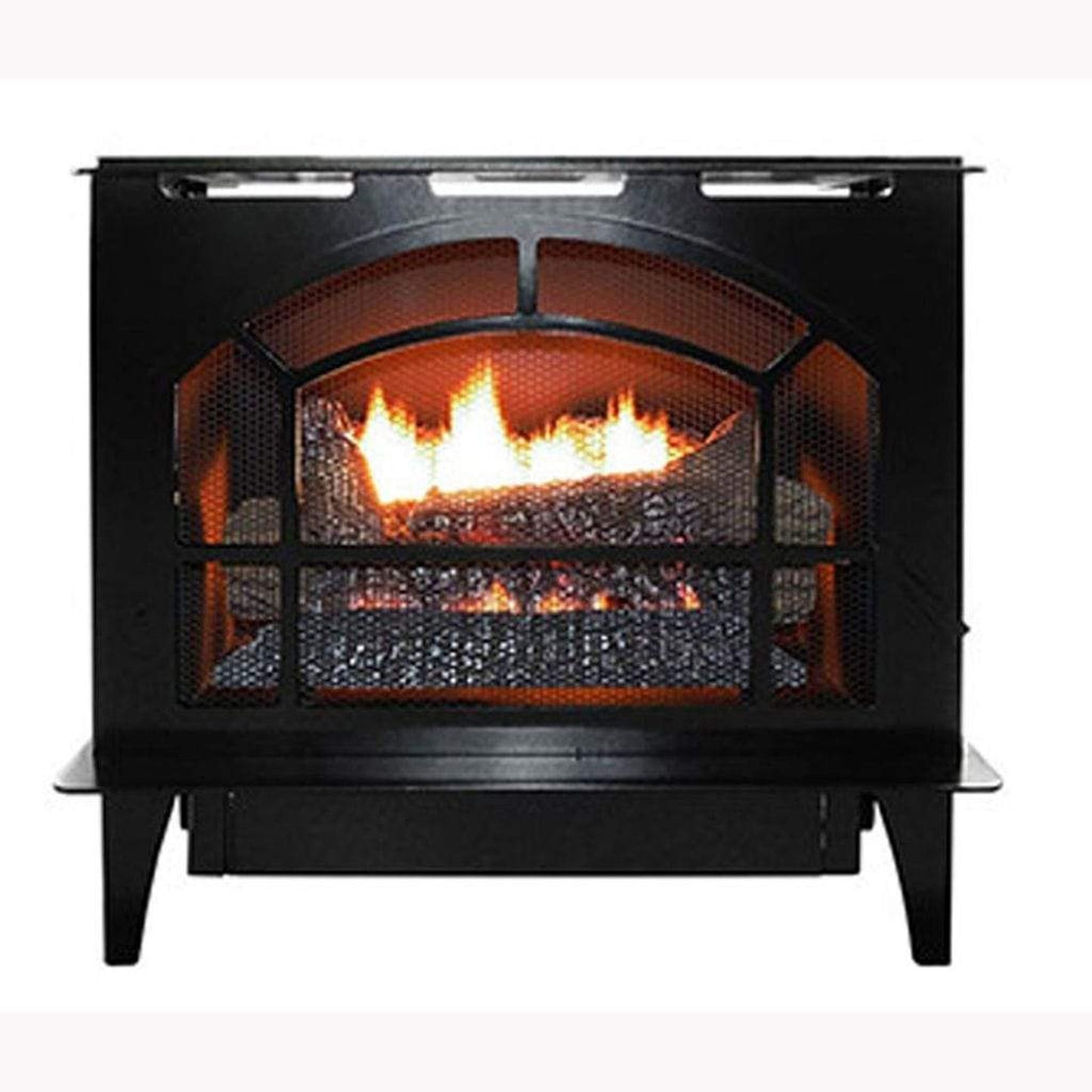 Buck Stove Townsend II 27" Black Steel Series Liquid Propane Gas Stove