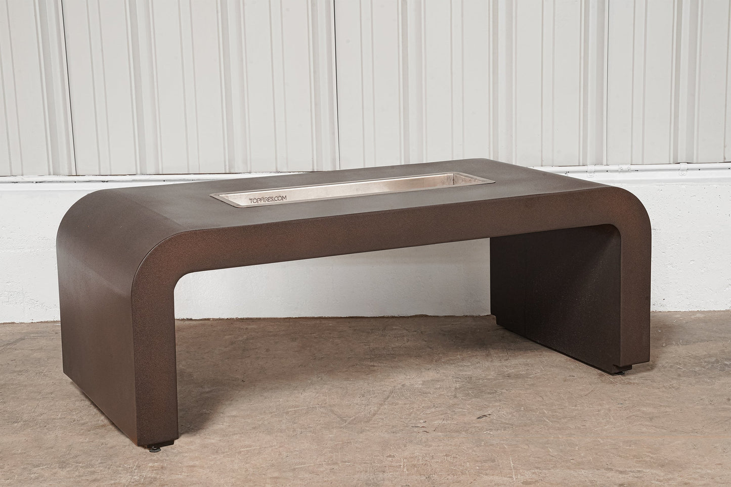 Calabasas Metal Fire Table by The Outdoor Plus - Free Cover Included