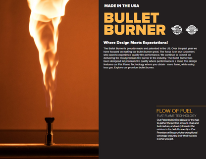 Half Moon Burner by The Outdoor Plus