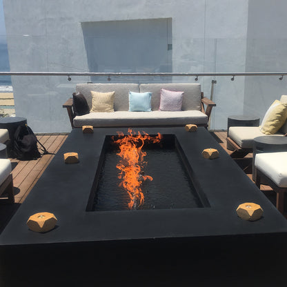 Regal Concrete Fire Pit by The Outdoor Plus - Free Cover Included