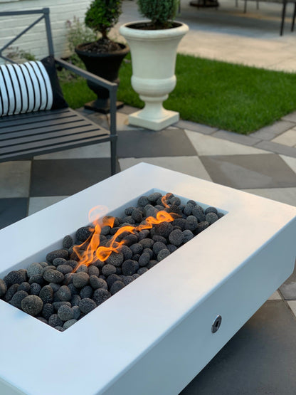 Del Mar Concrete Fire Pit by The Outdoor Plus - Free Cover Included