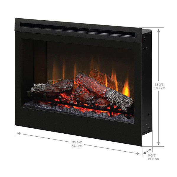 Dimplex DF 33" Self-Trimming Plug-in Electric Firebox