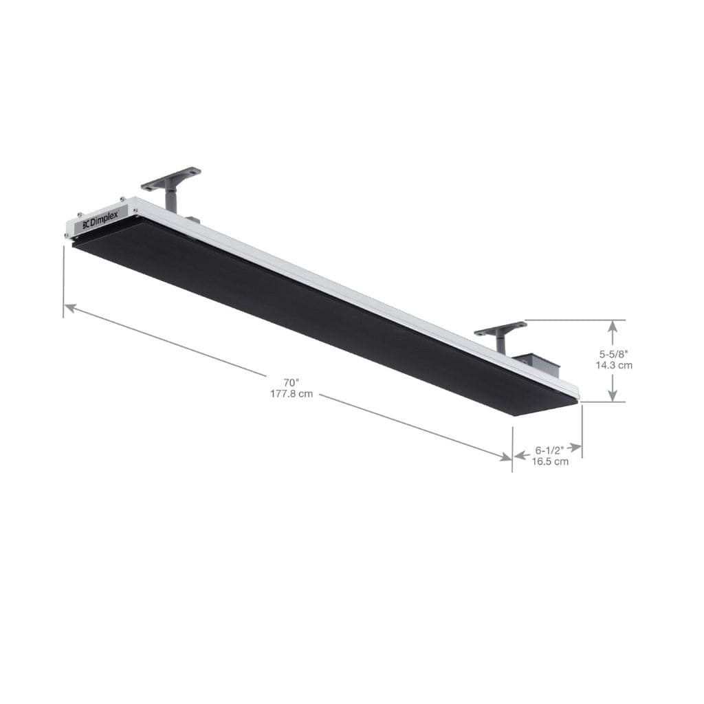 Dimplex DLW Series 36"/54"/70" Outdoor/Indoor Electric Infrared Heater