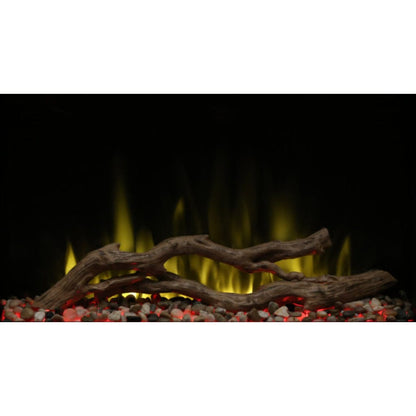 Dimplex Driftwood & River Rock Media Kit Accessory for Multi-fire XHD