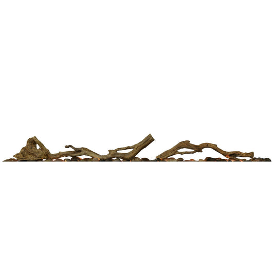 Dimplex Driftwood and River Rock Ember Bed for 50" Ignite XL / Evolve Fireplace