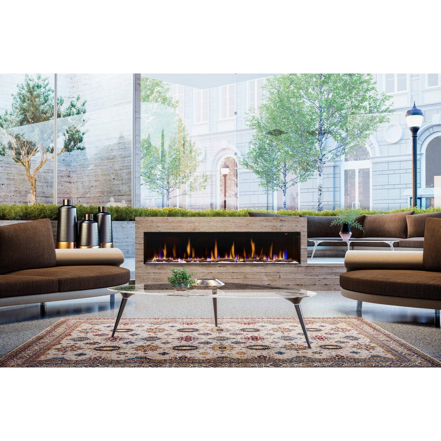 Dimplex Ignite Bold 88" Built-in Linear Electric Fireplace
