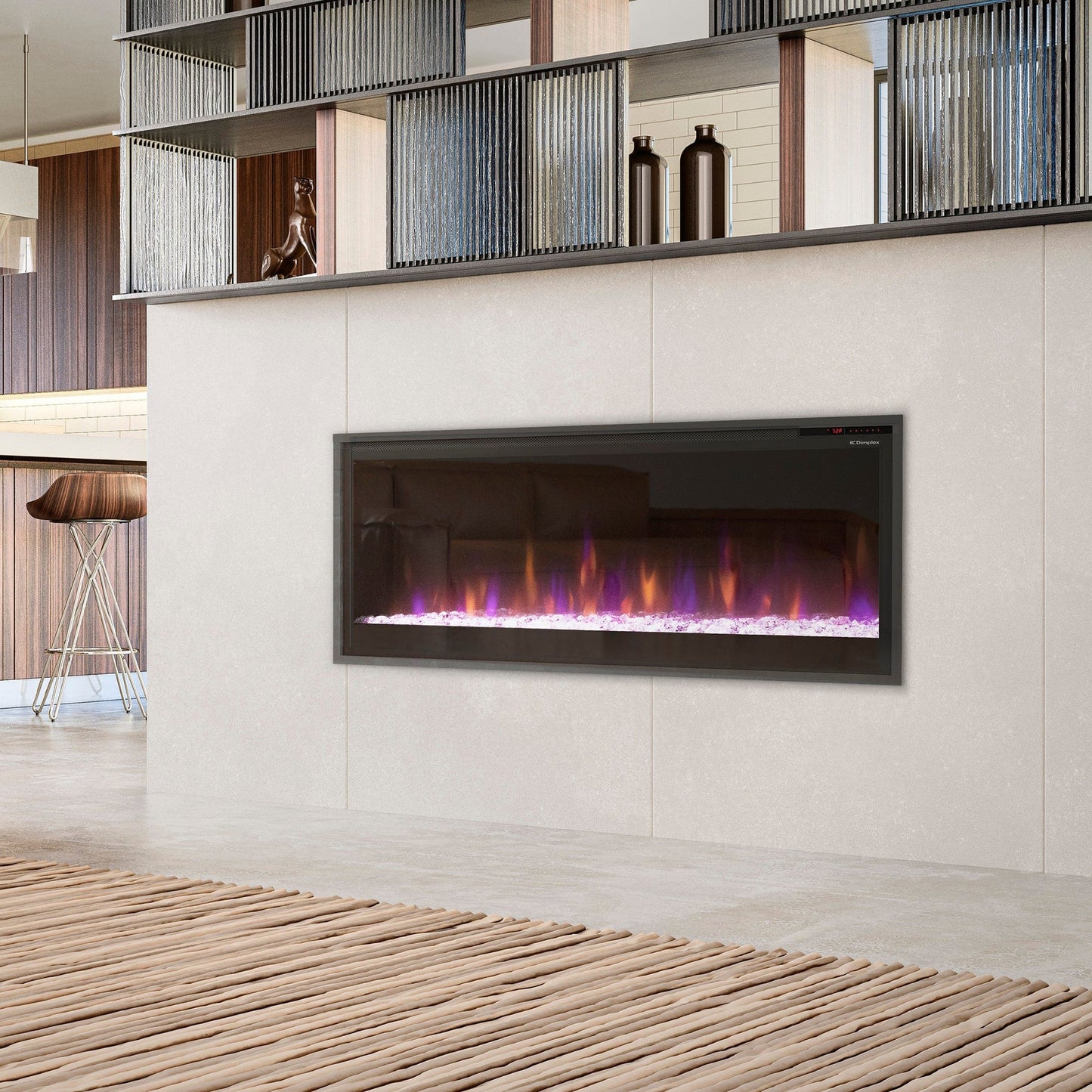 Dimplex Multi-Fire Slim Linear 50" Built-in Linear Electric Fireplace
