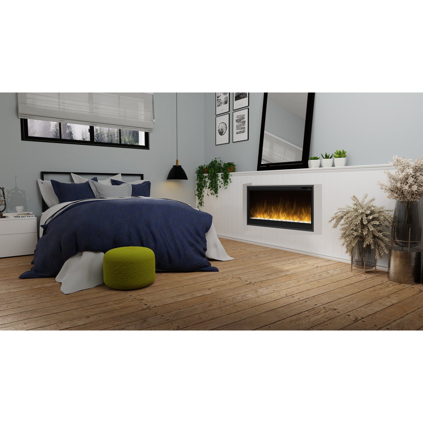 Dimplex Multi-Fire Slim Linear 50" Built-in Linear Electric Fireplace