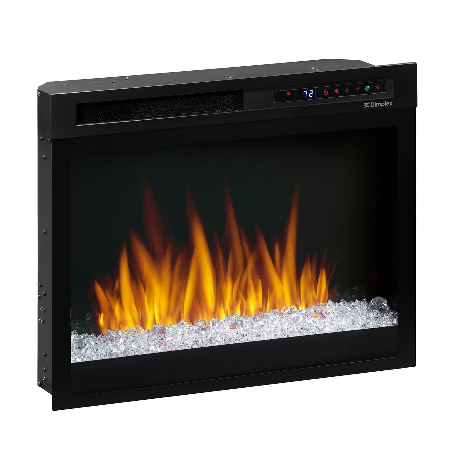 Dimplex Nova 23" Plug-in Electric Firebox With Acrylic Crystals Ember Bed
