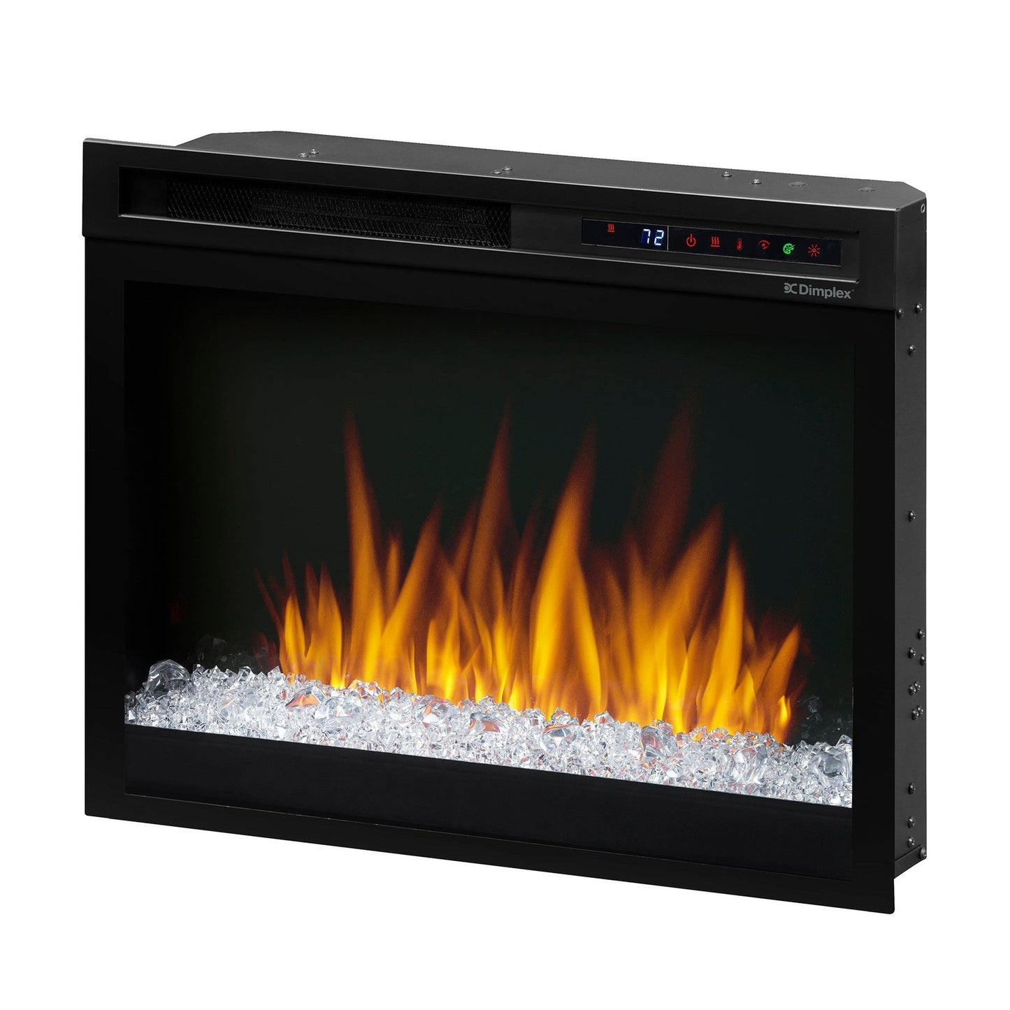 Dimplex Nova 23" Plug-in Electric Firebox With Acrylic Crystals Ember Bed
