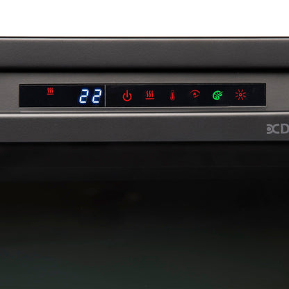 Dimplex Nova 23" Plug-in Electric Firebox With Acrylic Crystals Ember Bed
