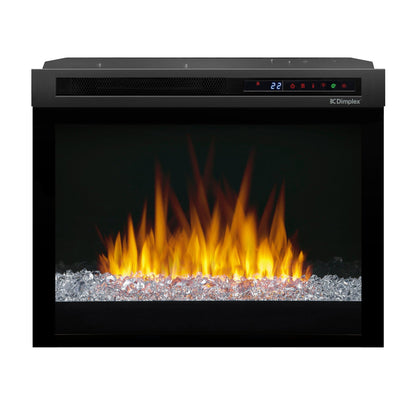 Dimplex Nova 23" Plug-in Electric Firebox With Acrylic Crystals Ember Bed