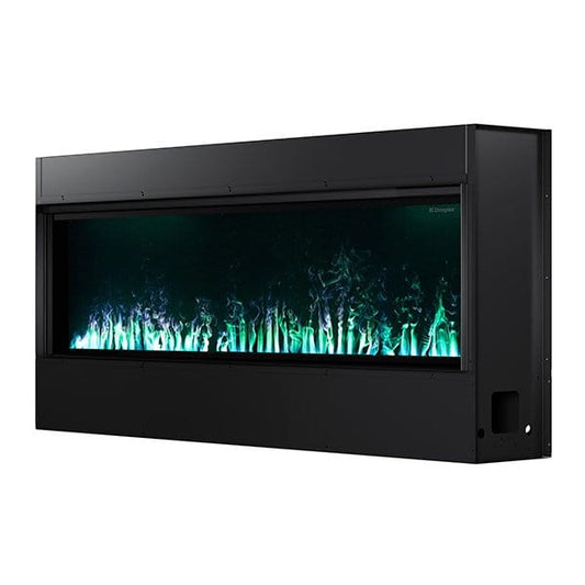 Dimplex Optimyst Linear 66" Electric Fireplace With Acrylic Ice and Driftwood Media