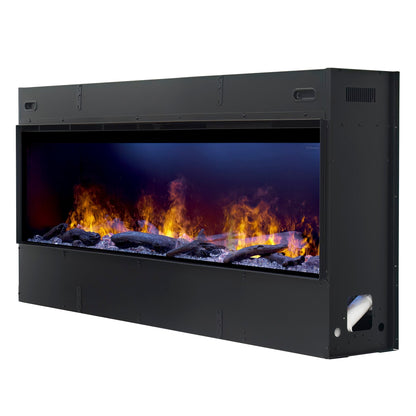 Dimplex Optimyst Linear 66" Electric Fireplace With Acrylic Ice and Driftwood Media