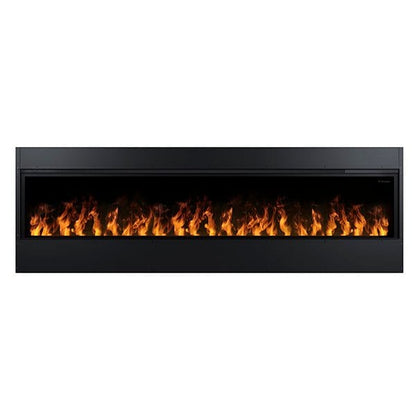 Dimplex Optimyst Linear 86" Electric Fireplace With Acrylic Ice and Driftwood Media